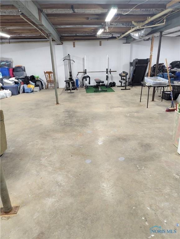16020 County Road D, Wauseon, OH 43567 - view of unfinished below grade area