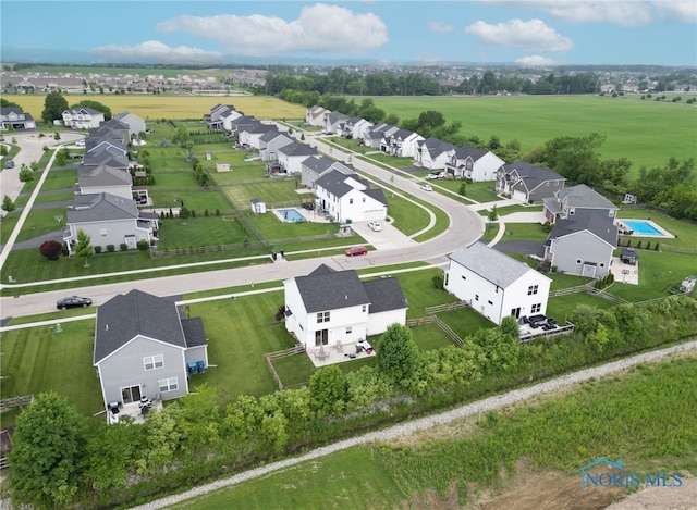 5352 Brint Crossing Blvd, Sylvania, OH 43560 - aerial perspective of suburban area