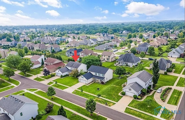 1303 Finch Dr, Bowling Green, OH 43402 - aerial perspective of suburban area