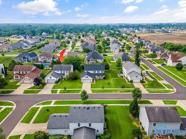 1303 Finch Dr, Bowling Green, OH 43402 - aerial perspective of suburban area