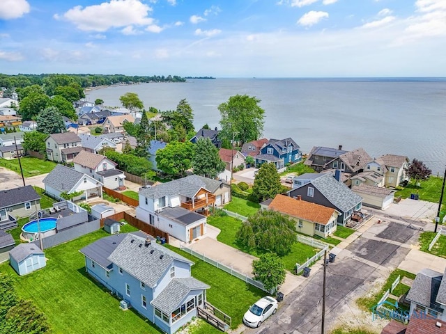 3133 126th St, Toledo, OH 43611 - aerial perspective of suburban area with a large body of water