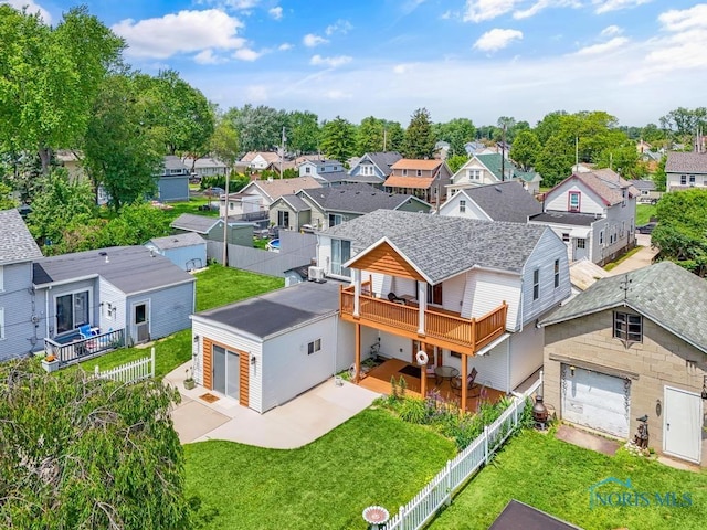 3133 126th St, Toledo, OH 43611 - aerial view of residential area