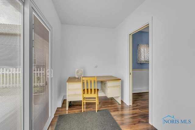 3133 126th St, Toledo, OH 43611 - home office featuring wood finished floors and a heating unit