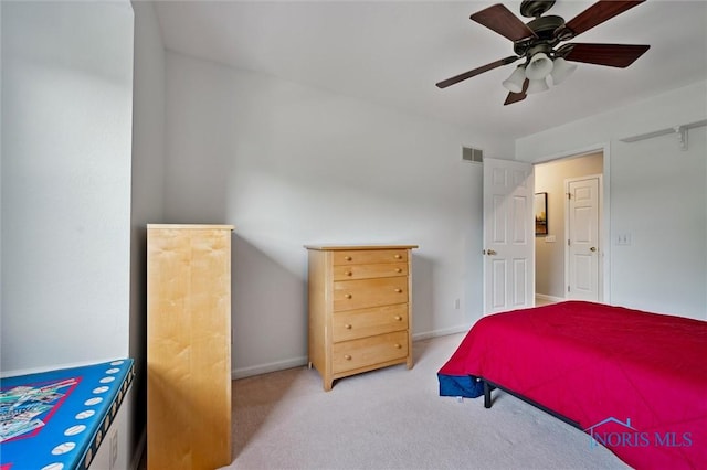 7713 Rome Ct, Holland, OH 43528 - bedroom featuring carpet and a ceiling fan