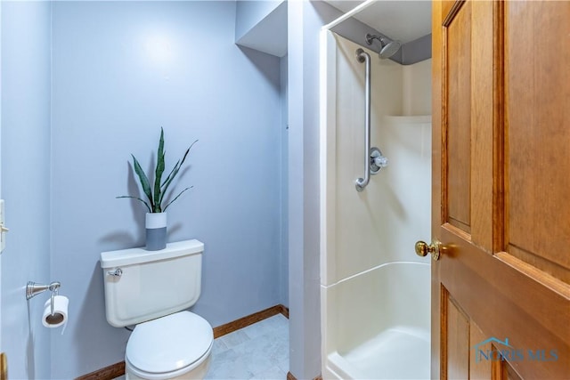 2325 Saint Roberts Ln, Toledo, OH 43617 - bathroom with a shower stall