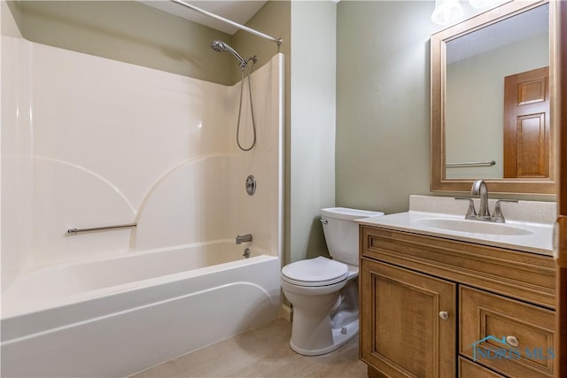 6666 Brick Yard Ct, Maumee, OH 43537 - bathroom with vanity, shower / washtub combination, and tile patterned flooring