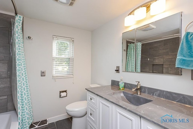2338 Greenlawn Dr, Toledo, OH 43614 - full bathroom with vanity, wood finished floors, and shower / tub combo