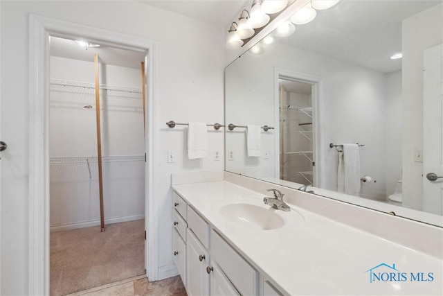 26332 Whitewater Dr, Perrysburg, OH 43551 - full bath with vanity and a spacious closet