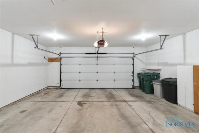 26332 Whitewater Dr, Perrysburg, OH 43551 - garage with a garage door opener