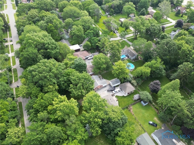 550 W 2nd St, Perrysburg, OH 43551 - aerial view of property's location