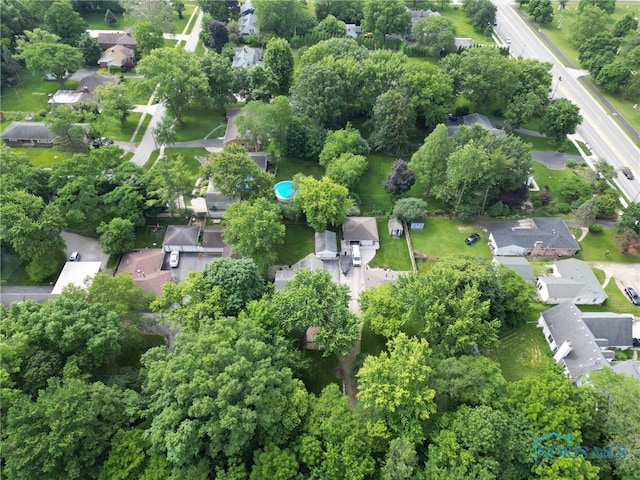 550 W 2nd St, Perrysburg, OH 43551 - aerial view of residential area