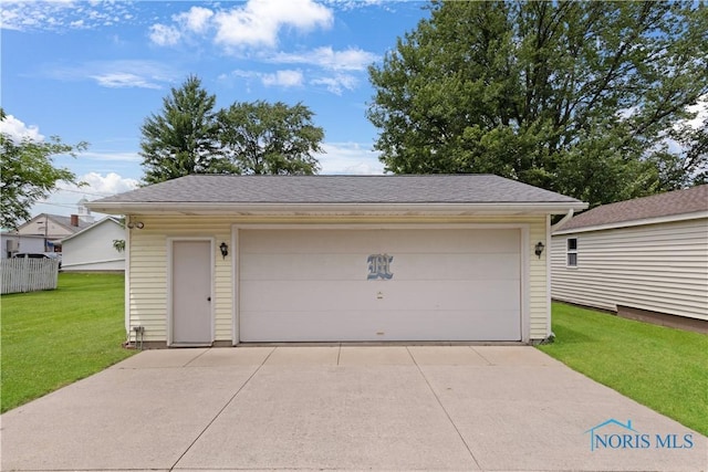 125 Cherry St, Wauseon, OH 43567 - view of detached garage