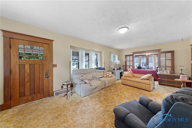 125 Cherry St, Wauseon, OH 43567 - view of carpeted living area
