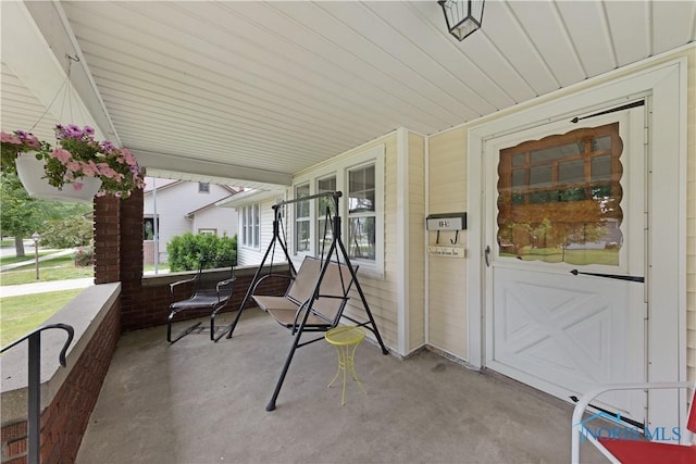 125 Cherry St, Wauseon, OH 43567 - view of covered porch