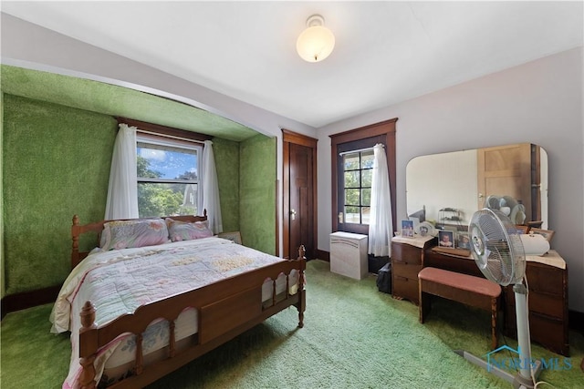 125 Cherry St, Wauseon, OH 43567 - bedroom with light carpet