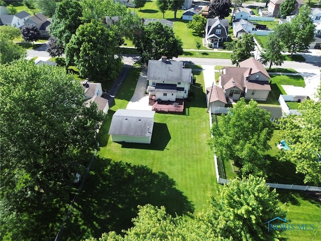 125 Cherry St, Wauseon, OH 43567 - aerial perspective of suburban area