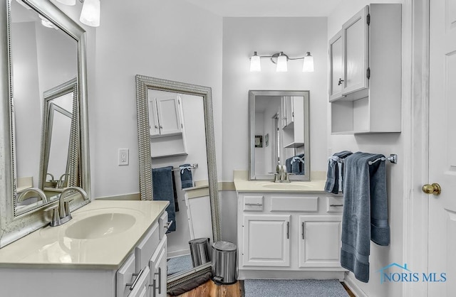 2923 Belle Glade Dr, Toledo, OH 43617 - bathroom featuring two vanities