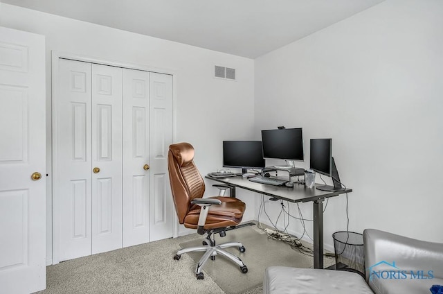 2923 Belle Glade Dr, Toledo, OH 43617 - office with carpet flooring