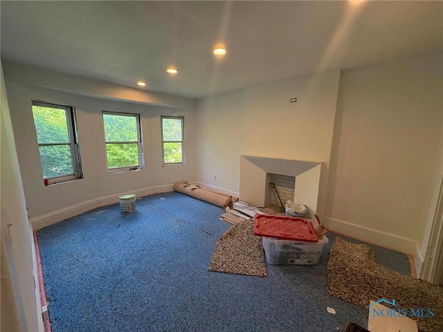 2631 Parkwood Ave, Toledo, OH 43610 - spare room with carpet floors and recessed lighting