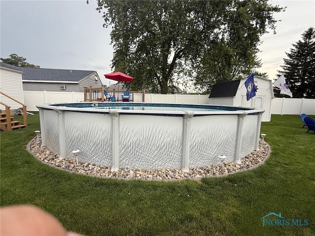 441 S Pine St, Deshler, OH 43516 - view of pool featuring a fenced backyard