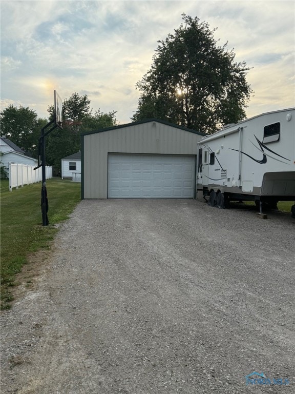 441 S Pine St, Deshler, OH 43516 - view of detached garage