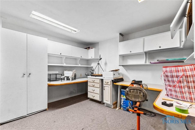 14285 Cuckle Creek Rd, Bowling Green, OH 43402 - home office featuring light colored carpet