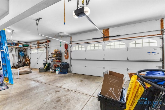 14285 Cuckle Creek Rd, Bowling Green, OH 43402 - garage featuring a garage door opener