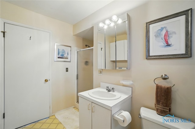 2519 Melva Ct, Toledo, OH 43611 - bathroom with vanity and a shower stall