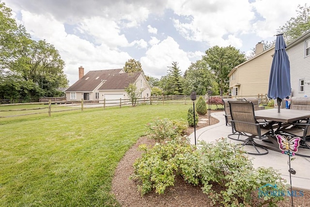 5226 Summer Dr, Sylvania, OH 43560 - view of yard with a patio and outdoor dining area