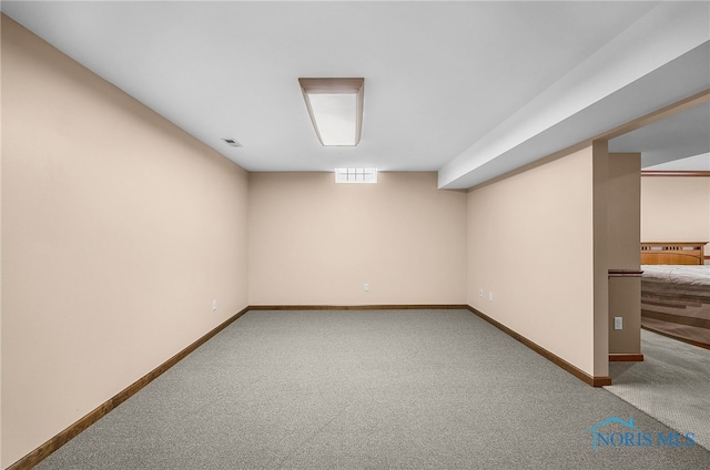 4068 Deer Ravine Ct, Maumee, OH 43537 - basement with carpet flooring