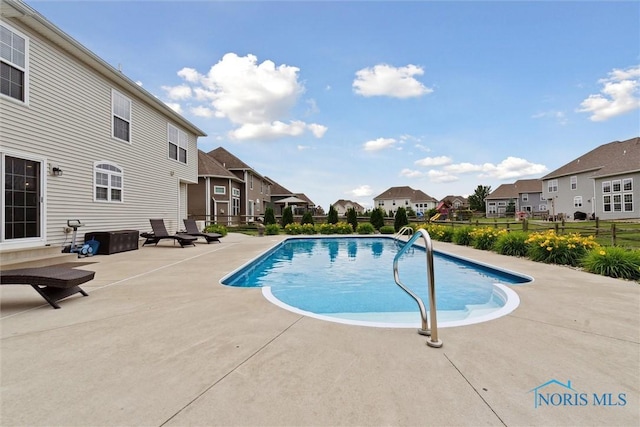 4382 Morgan Pl, Perrysburg, OH 43551 - view of swimming pool featuring a residential view and a patio area