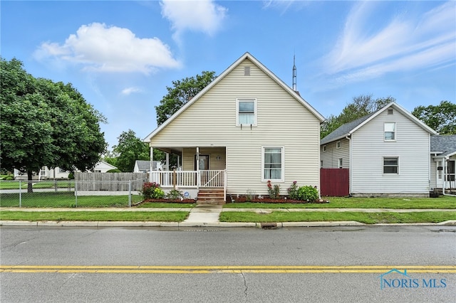 356 S Belmore St, Leipsic, OH 45856 - view of front of home with covered porch