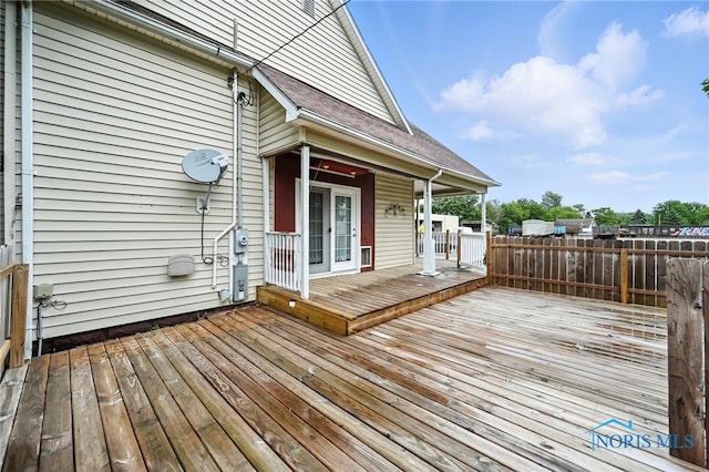 356 S Belmore St, Leipsic, OH 45856 - view of deck