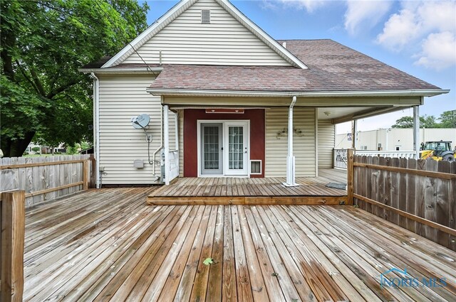 356 S Belmore St, Leipsic, OH 45856 - view of deck