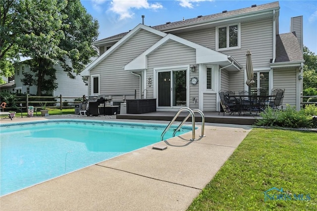 1780 Lexington Dr, Perrysburg, OH 43551 - view of pool with a patio, outdoor dining area, and an outdoor hangout area