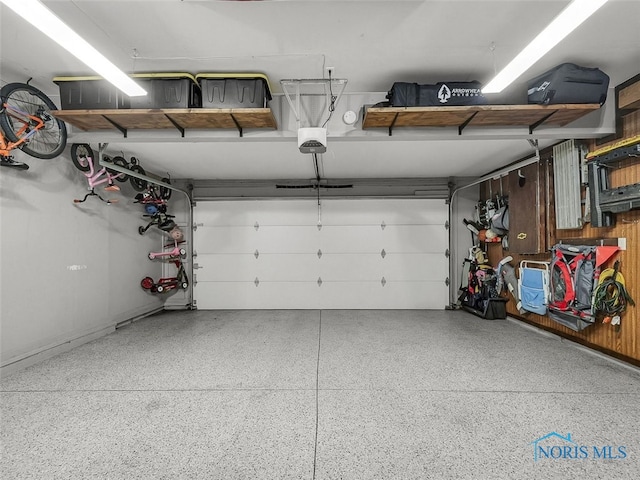 5425 Tulane Ave, Toledo, OH 43611 - garage with a garage door opener