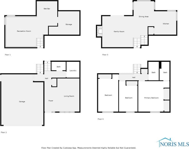 5425 Tulane Ave, Toledo, OH 43611 - view of property floor plan