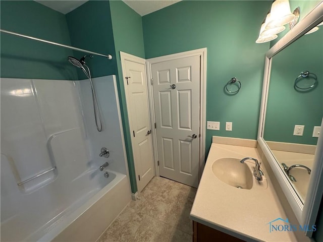 5346 Palisades Dr, Sylvania, OH 43560 - bathroom featuring vanity and shower / washtub combination