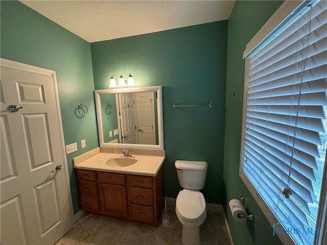 5346 Palisades Dr, Sylvania, OH 43560 - half bath with toilet and vanity