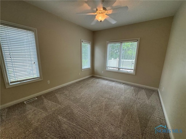 5346 Palisades Dr, Sylvania, OH 43560 - unfurnished room featuring ceiling fan and carpet floors