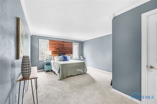 11 Meadowpond Dr, Perrysburg, OH 43551 - carpeted bedroom featuring ornamental molding