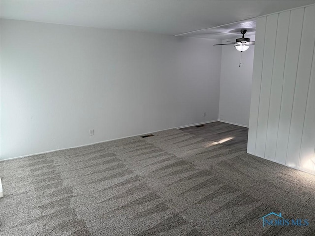 3209 Romaker Rd, Toledo, OH 43615 - unfurnished room featuring ceiling fan and carpet floors