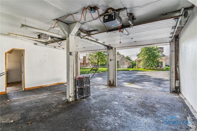 1022 E Sandusky St, Findlay, OH 45840 - garage with a garage door opener
