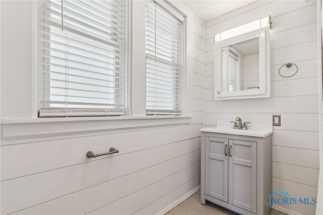 1022 E Sandusky St, Findlay, OH 45840 - bathroom with vanity and healthy amount of natural light