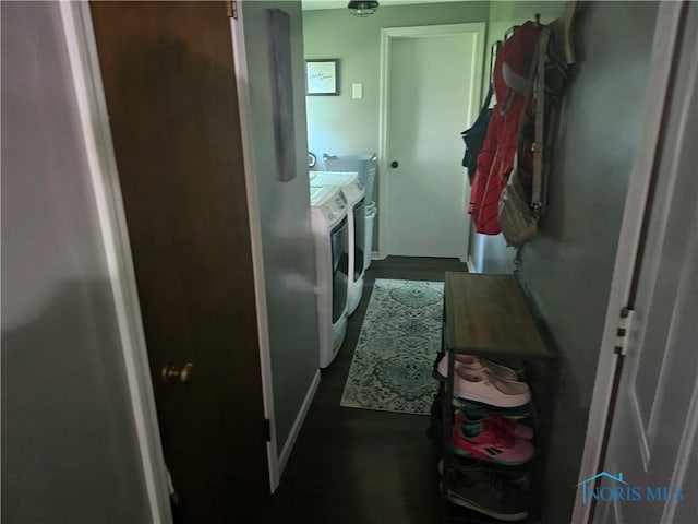 13876 Kay St, Paulding, OH 45879 - laundry area featuring independent washer and dryer
