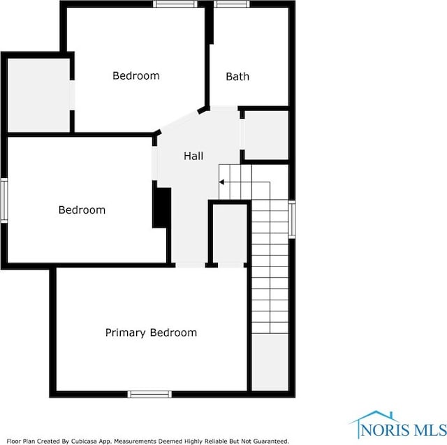 58 Greenwood Ave, Toledo, OH 43605 - view of property floor plan