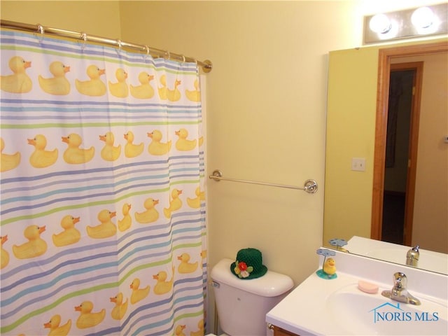 2971 County Road 12, Wauseon, OH 43567 - bathroom featuring vanity and a shower with curtain