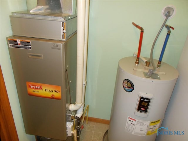 2971 County Road 12, Wauseon, OH 43567 - utilities with electric water heater and heating unit