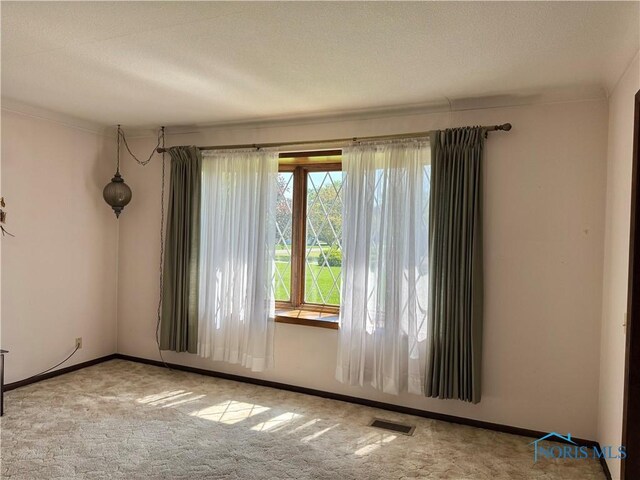 410 E Bartlow St, Deshler, OH 43516 - carpeted empty room with baseboards