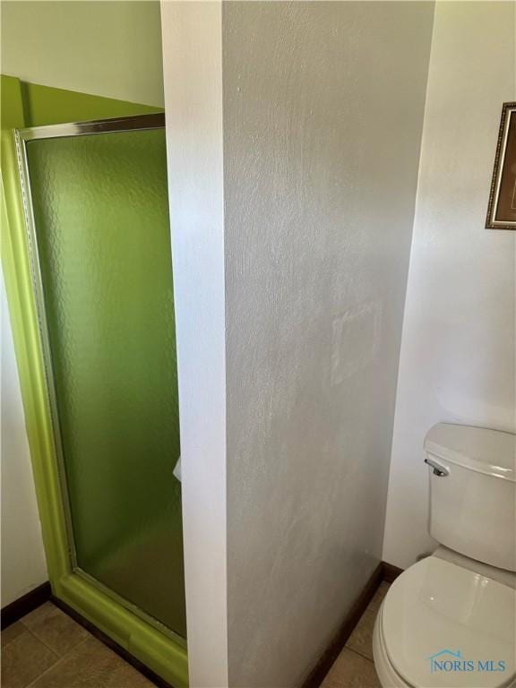 410 E Bartlow St, Deshler, OH 43516 - full bathroom with a shower stall and tile patterned floors